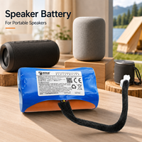 Paket Baterai Li-ion 18650 3400mAh 4000mAh 7.2V 2S1P dengan CE PCM untuk Speaker Nirkabel Speaker Portabel OEM Custom