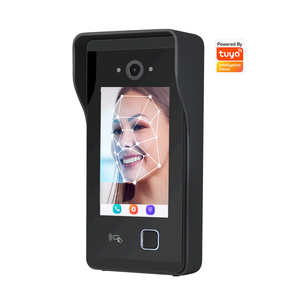 Tuya kontrolü çok modlu kilidini ve biyometrik güvenlik ile Hiwink akıllı interkom hava kapı telefonu erişim kontrol sistemi - Product Image 1