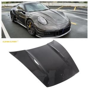 Capot moteur de pare-chocs de voiture en carbone sec Offre Spéciale 992 adapté au capot moteur en fibre de carbone <span class=keywords><strong>Porsche</strong></span> 992 Turbos - Product Image 1