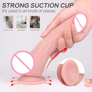 S-HANDE Consolador Sexual Grande de Silicona <span class=keywords><strong>Sexy</strong></span> para Mujer, Molde de Silicona para Consolador, Máquina para Consoladores, Mini Pistola de Masaje, Caja de Consoladores para Mujeres y Hombres - Product Image 3