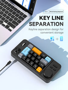 Programmable Wired Gaming Number <b>Keyboard</b> with Volume Scroll Wheel,Game Joystick,Full Hot Swappable RGB Backlit for Win8/10/Mac - Product Image 4