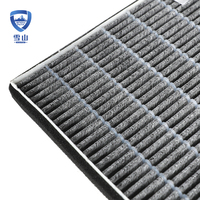 Filtre de remplacement en tissu synthétique HEPA et charbon actif pour purificateurs d'air - Vente en gros usine