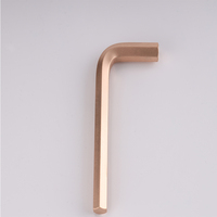 Kunci Hex Aluminium Bronze Anti Percikan X-SPARK, Kunci Allen Anti Ledakan untuk Area Berbahaya Berbahan Kimia dan Minyak 50mm