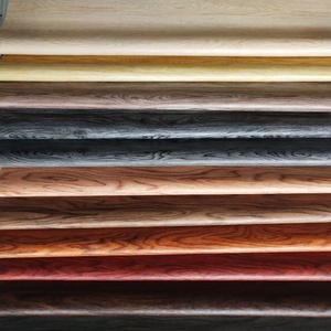 Tela decorativa de 1,0mm de grosor, cuero de grano de madera de imitación de PVC para sofá, relojes de asiento de <span class=keywords><strong>coche</strong></span> - Product Image 1