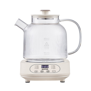 Wifer Electric Health Pot 1.5L Glass Automatic Shut Off Keep Warm Tea Maker Stew Pot - Product Image 2