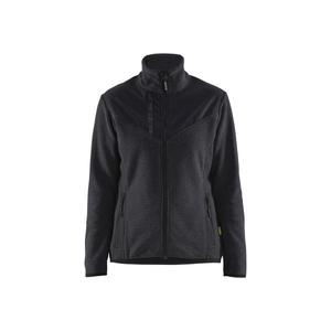 BLAKLADER - 594325369799XXXL Veste tricotée pour femme Softshell Gris foncé/Noir-EAN 7330509858462 WORK JACKETS - Product Image 1