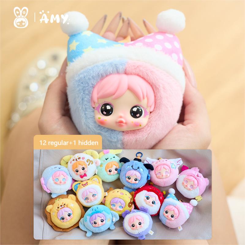 Amy Mini Douze Constellation en Peluche (boîte de 6)