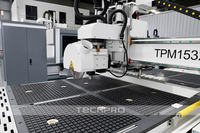 Routeur CNC à 3 axes TechPro avec lame de scie, machine de découpe du bois ATC 1325 1530 avec changeur d'outils automatique
