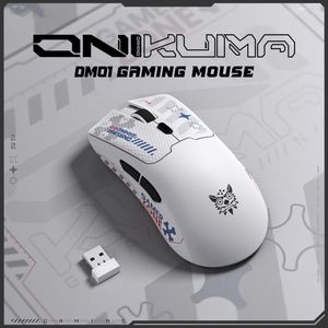 ONIKUMA DM01 Mini Triple Mode LED Backlit Gaming <b>Mouse</b> DIY Sticker Wireless/<b>Wired</b> Adjustable DPI Lightweight Optical <b>Mouse</b> - Product Image 2
