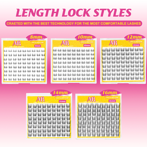 Extensiones de Pestañas Ultrafinas en Racimo Individual, Naturales, para Hacerlo Usted Mismo, Racimo de Pestañas Segmentadas Individuales Estilo <span class=keywords><strong>Manga</strong></span> - Product Image 6