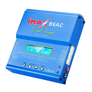 Pengisi Daya RC IMAX B6AC 80W 6A 2-6S Balance Digital LCD Screen Li-ion LiFe Nimh Nicd Discharger Baterai Lipo - Product Image 1