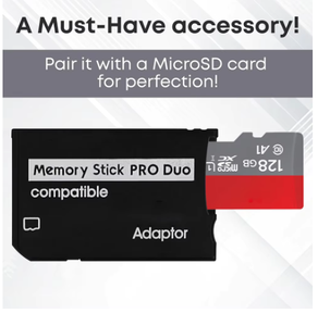 Adaptador de Tarjeta TF a MS <span class=keywords><strong>Memory</strong></span> <span class=keywords><strong>Stick</strong></span> <span class=keywords><strong>Pro</strong></span> Duo, Lector de Tarjetas para PSP, Convertidor de Tarjetas SD para <span class=keywords><strong>Sony</strong></span> PSP1000 2000 3000, Accesorios para Juegos - Product Image 3