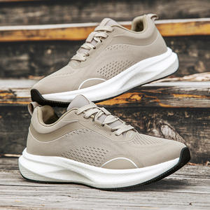 Chaussures de course pour hommes de haute qualité, amortissantes, à bout large, légères, antidérapantes, respirantes - Product Image 2