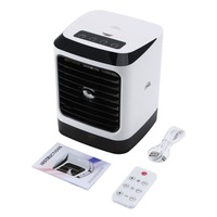 Best-seller OEM Ventilateur de bureau d'humidification de mini refroidisseur d'air portable à LED pour la maison, l'hôtel et l'extérieur à faible bruit