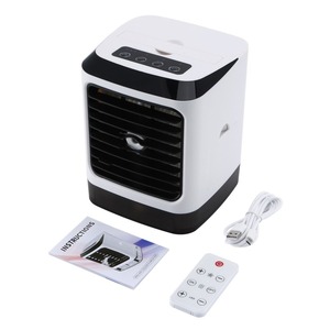 Best-seller OEM <span class=keywords><strong>Ventilateur</strong></span> de bureau d'humidification de mini refroidisseur d'<span class=keywords><strong>air</strong></span> portable à LED pour la maison, l'hôtel et l'extérieur à faible bruit - Product Image 5