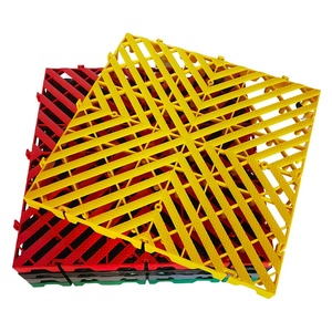 Carrelages de sol de garage en PP au design moderne Carreaux de sol Dalle de sol pour carreaux de grille de garage en plastique - Product Image 1