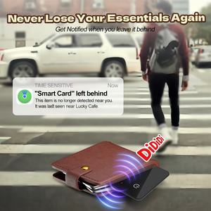 2025 Ultra-Mince MFI Certifié Trouver Mon Tag Portefeuille En Temps Réel Bagages Pet Tracking Anti-Perte Dispositif Smart GPS Wallet Tracker Card - Product Image 4