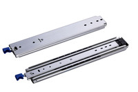 Glissières de tiroir à usage intensif pour véhicule de verrouillage à extension complète à 3 couches d'usine personnalisée OEM 227kg