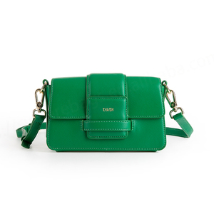 PU <b>Leather</b> Fashion <b>Lady</b> Single Shoulder Messenger <b>Bag</b> with Chain Zipper Closure Handbags - Product Image 1