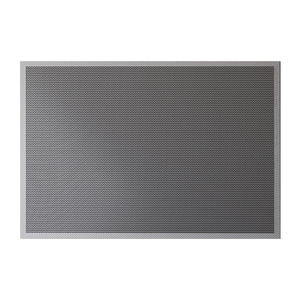 Paillasson d'extérieur imperméable en PVC, rectangulaire, motif géométrique, antidérapant, pour porte d'entrée - Product Image 2