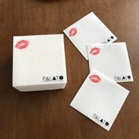 Serviettes de cocktail personnalisées, serviettes de table jetables en lin Airlaid pour bar