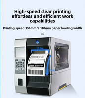 Zebra 600dpi Printer pintar Transfer termal ZT610 Printer kode batang Label Desktop industri logistik di stok