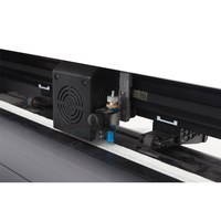 Nueva pantalla táctil negra mejorada Auto Contour 1350mm Plotter de corte de vinilo