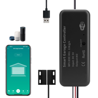 Contrôleur de porte de garage Tuya WIFI USB avec notification en temps réel pour la sécurité, ouvrez la porte d'importe quel endroit, compatible avec Smart Life