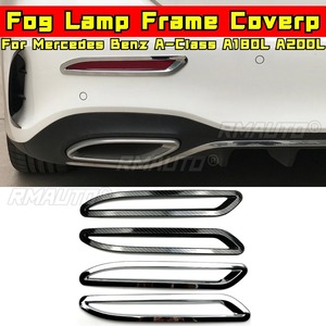 Para Mercedes Benz Clase A A180L A200L, Kit de Carrocería, Cubierta de Marco para Faros Antiniebla, Accesorios para Automóviles - Product Image 1
