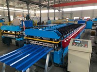 Machine de formage à froid de profil trapézoïdal pour panneaux muraux, tôles de fer et tuiles