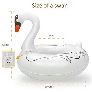 Şişme LED'li Havuz Şişmeleri Yetişkinler İçin LED Işıklı Yüzme Simidi <span class=keywords><strong>flamingo</strong></span> havuz şezlongu Su Eğlence Tesisleri - Product Image 6