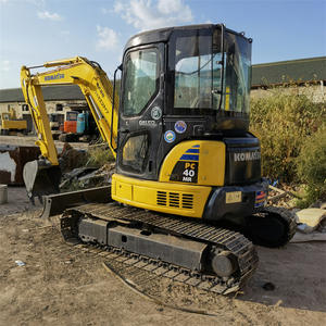 Gebruikt Japanse Komatsu PC40 minigraafmachine, 4 ton, met 1 ton tandwielpomp, motor en versnellingsbak - te koop tegen een concurrerende prijs - Product Image 1