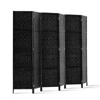 Écran de confidentialité pliable extra large à double charnière grand diviseur de cloison artistique pour le salon