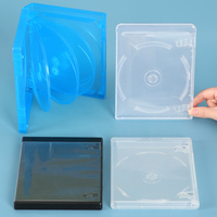 SUNSHING Vente en gros de boîtiers noirs pour CD DVD, boîtiers Digipak Blu-ray, boîtiers de remplacement Blu-ray 14mm 11mm 25mm, boîte de rangement CD-R DVD-R