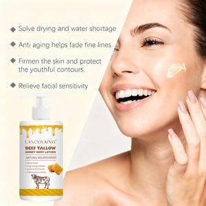 Loción Corporal Blanqueadora de Sebo de Res Personalizada al por Mayor, Bajo MOQ, Bálsamo y Humectantes de Sebo y Miel - Product Image 2