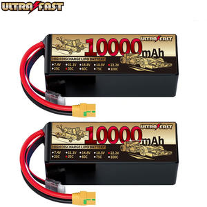 초고속 10000mah 22.2v 35c 도매 리튬 이온 배터리 팩 신기술 <span class=keywords><strong>RC</strong></span> 항공기 농업 드론 500-1000 - Product Image 1