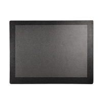Vente en gros de tapis de souris de bureau noir sublimation avec logo personnalisé Tapis de souris d'ordinateur en caoutchouc PVC