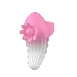 Mini Vibrador de Clítoris Rosa, Estimulador de Clítoris y Pecho para Mujeres, Vibrador de Dedo con Degradado Rosa para Orgasmos - Product Image 1