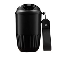 Nouvelle Tasse Isotherme en Céramique avec Cordon, Motif Pingouin, pour Café, Idéale pour le Bureau
