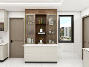 Gabinetes de Cocina de Lujo de Madera Sólida, Gabinetes de Cocina Personalizados al por Mayor en Estilo Tradicional y Clásico de Guangdong - Product Image 2