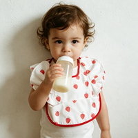Bavoir pour enfants 100% imperméable en PU, facile à nettoyer, tablier d'alimentation réutilisable pour bébés et tout-petits, essuyable, échantillon gratuit OEM