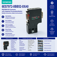 Controlador PLC SIM Original Nuevo, Comunicación Modbus para Programación PLC, Compatible con 6ES7972-0BB52-0XA0, Conexión Rápida