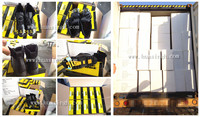 Chaussures de sécurité industrielles YYR, Jamaïque, en cuir embossé de qualité supérieure, semelle en caoutchouc Goodyear, modèle HSB141