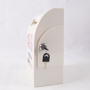 Boîte aux lettres fixée au mur de boîte multifonctionnelle d'ABS K-238 durable avec l'école de serrure, bureau, hôpital - Product Image 3