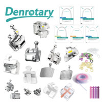 Équipement dentaire orthodontique, élastiques colorés et anneaux élastiques, fournitures d'hygiène buccale multi-usages pour l'odontologie