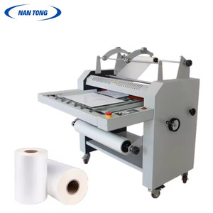 Machine à plastifier semi-automatique Nantong 720 mm, modèle 720, 220 V, 9 mètres par minute, pour plastification papier et film - Product Image 3