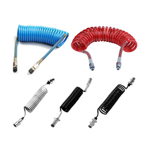 Tuyau spiralé en PU haute pression extensible pour système de freinage de camion - Product Image 2
