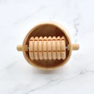 Herramientas de terapia de madera para masaje corporal, Copas de madera para masaje corporal - Product Image 5