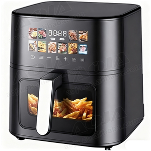 High Dual Basket Digital Color Touch Control <strong>Air</strong> Fryer Stainless Steel Multifunctional Household Electric Cooking Easy <strong>Air</strong> <strong>Fry</strong> - Product Image 5