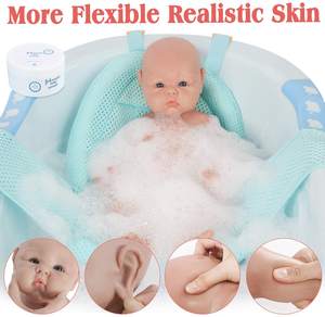 19 İnç Tam Vücut Silikon Bebek Oyuncak Noel Yeni Yıl Çocuklar İçin Mükemmel Hediye - Product Image 5